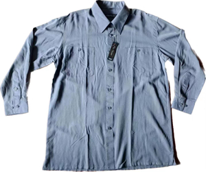 Stockpapa Мужская высококачественная однотонная рубашка Overruns Одежда