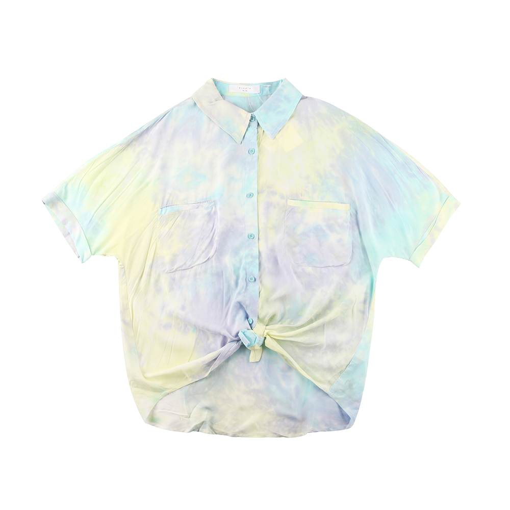 Stockpapa Elodie, женские рубашки камуфляжного цвета, светлые, по самой низкой цене, рубашки с принтом тай-дай